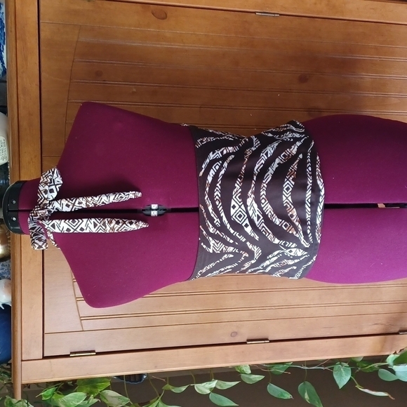 Faded Glory Swim Suit Halter Top - Picture 4 of 7